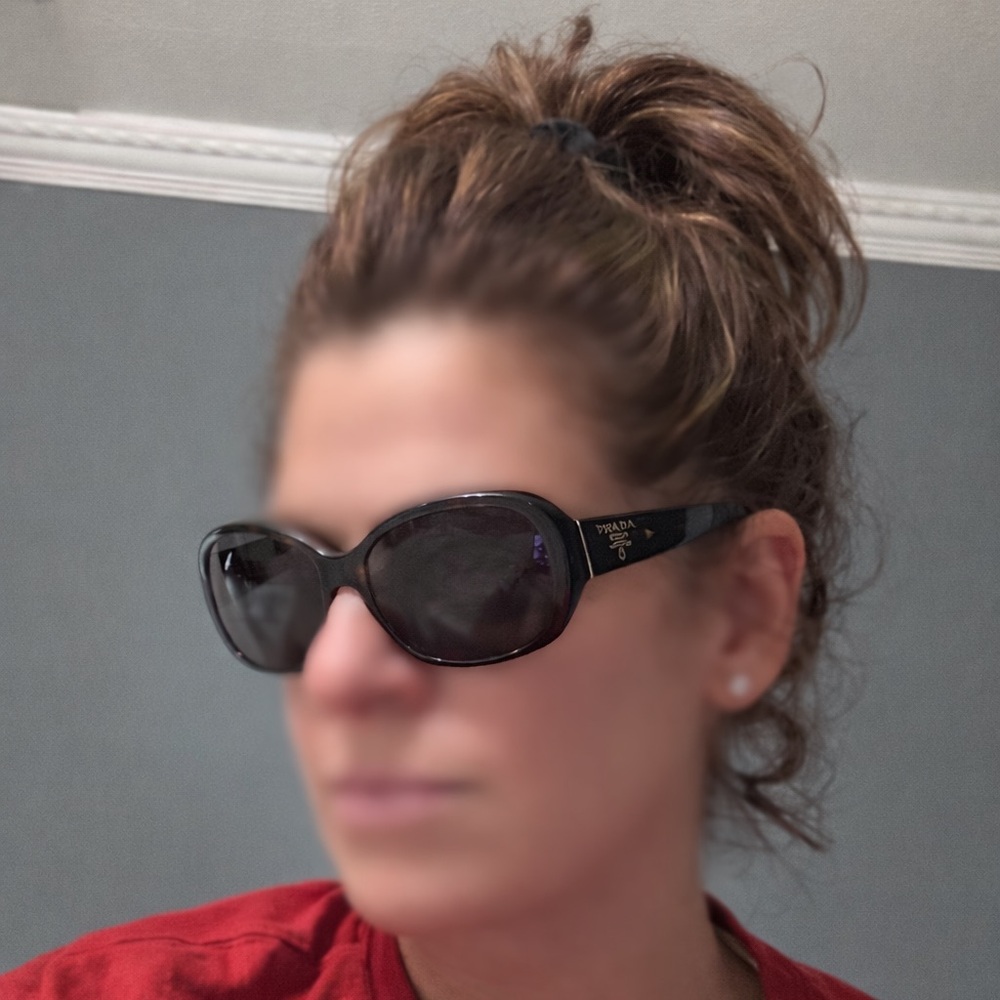 Prada Elegant Black Sunglasses